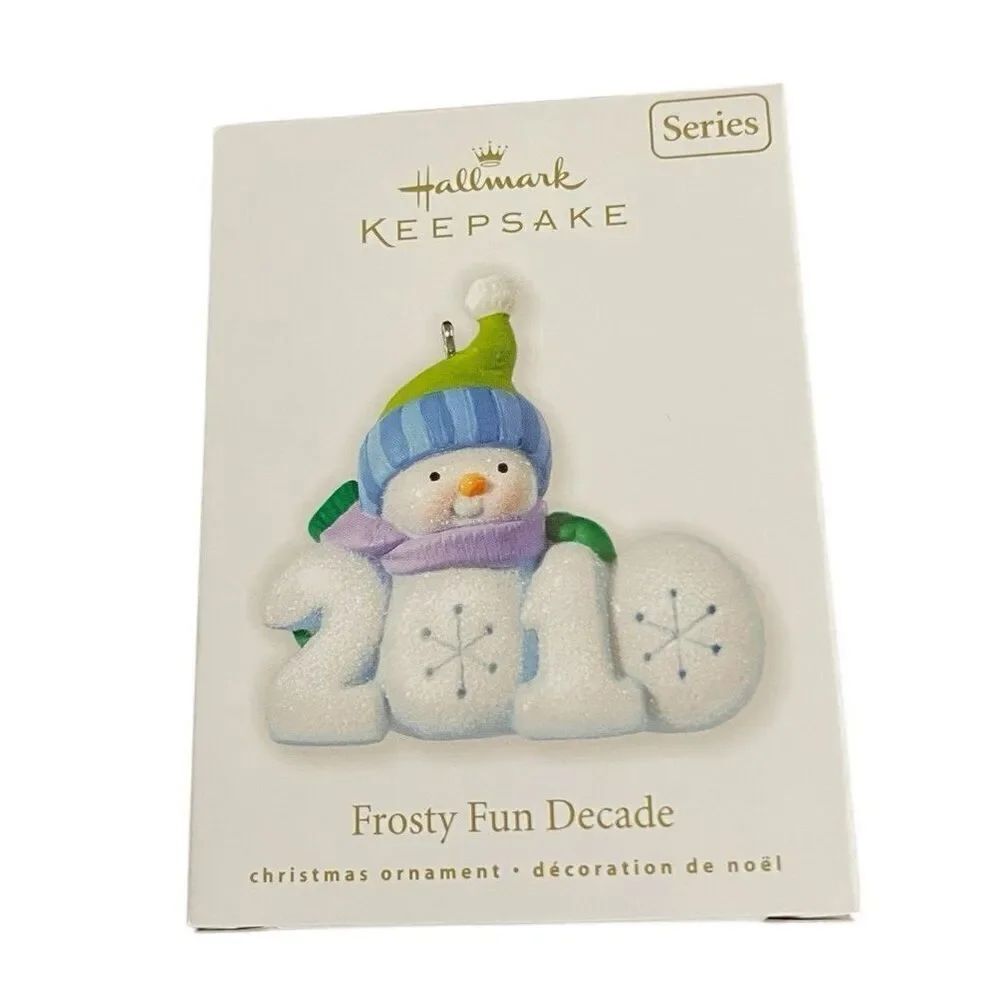 Hallmark Keepsake Frosty Fun Decade 1st in Series Ornament 2010
